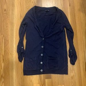 Blue American Eagle cardigan - size medium